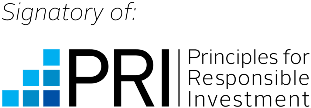 Logo Mitglied vom "Principles for Responsible Investment"